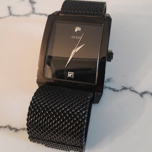 Black Diamond Accent Guess watch